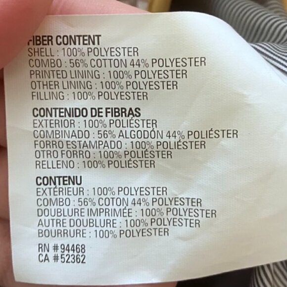 Y2K Esprit Quilted Jacket M Color Block Puffer Packable Ski Resort Cruise - Picture 10 of 12